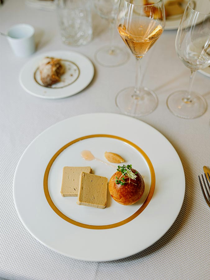 Bouteille de vin blanc de Bandol